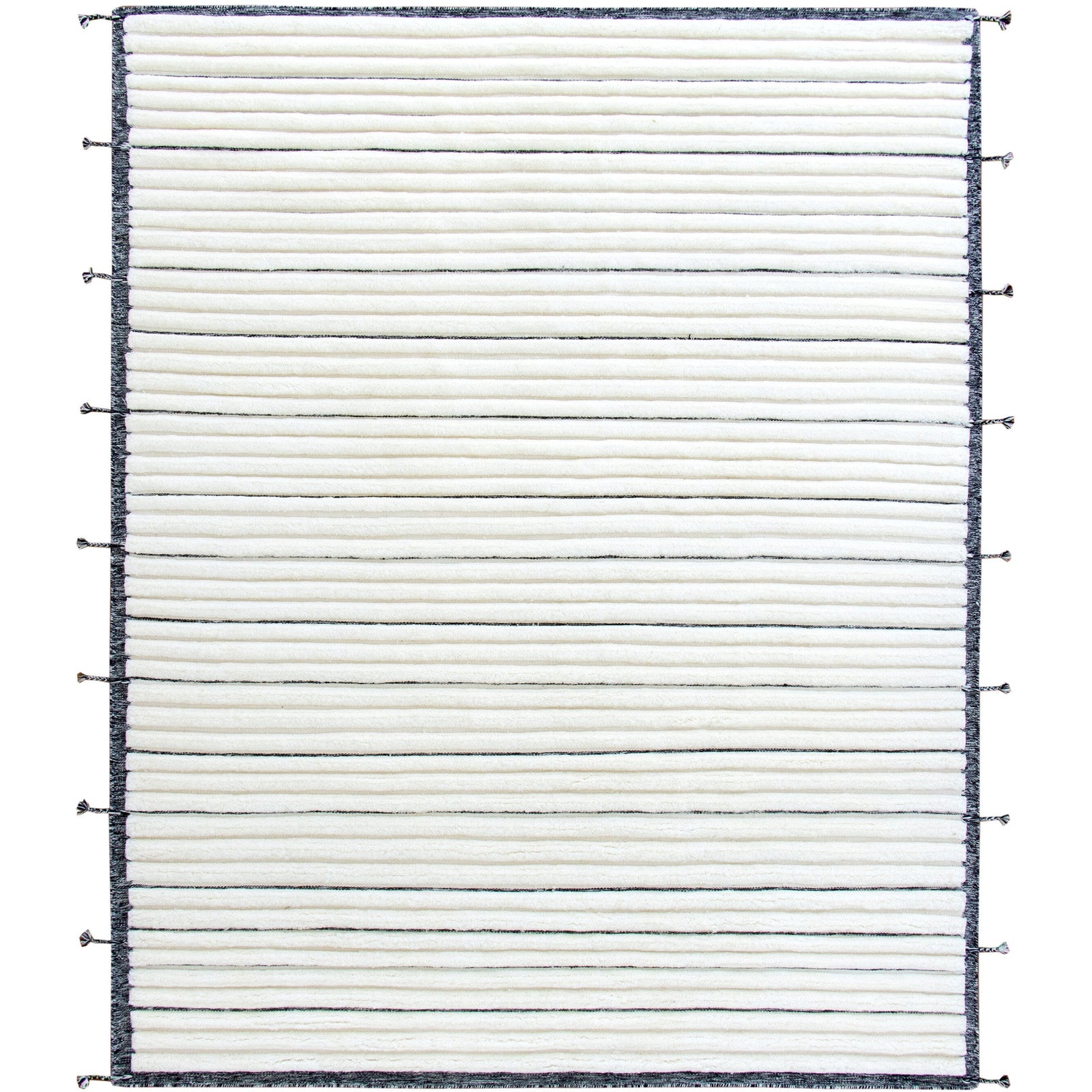 Taylor Wool Handknotted with Shag Pile - More Colors Available handknotted tibetan 60 knot Organic Weave Shop