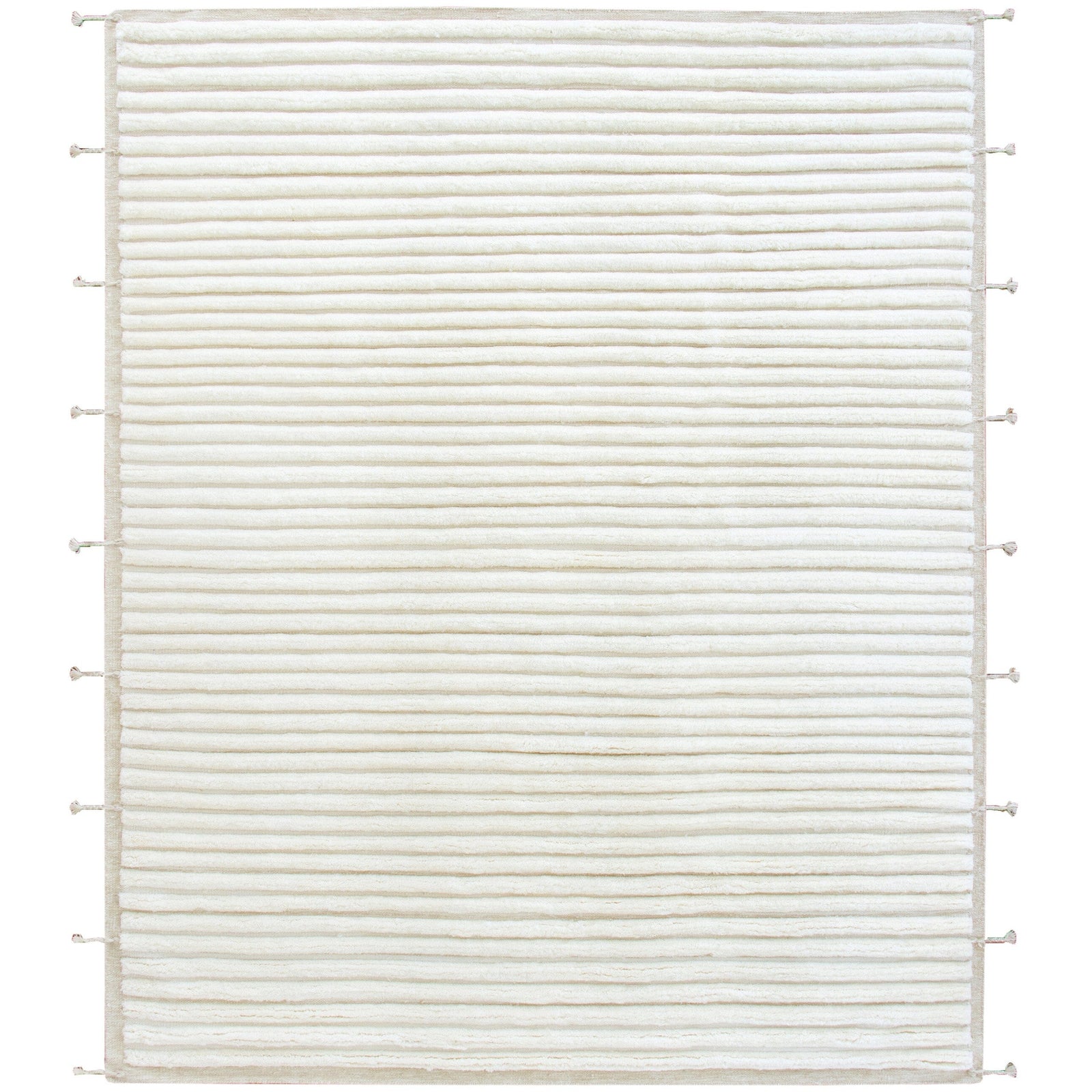 Taylor Wool Handknotted with Shag Pile - More Colors Available handknotted tibetan 60 knot Organic Weave Shop