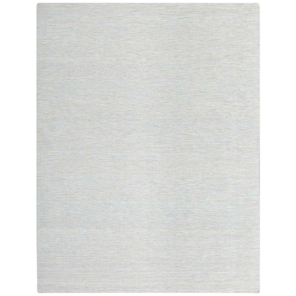 Anderson Wool Flatweave Taupe/Blue wool flatweave Organic Weave Shop
