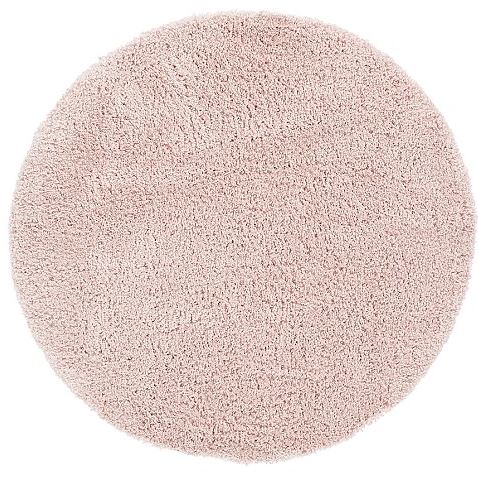 Signature Cotton Shag - Available in 12 colors children's Organic Weave Shop 6' Round/Circle Blush Pink