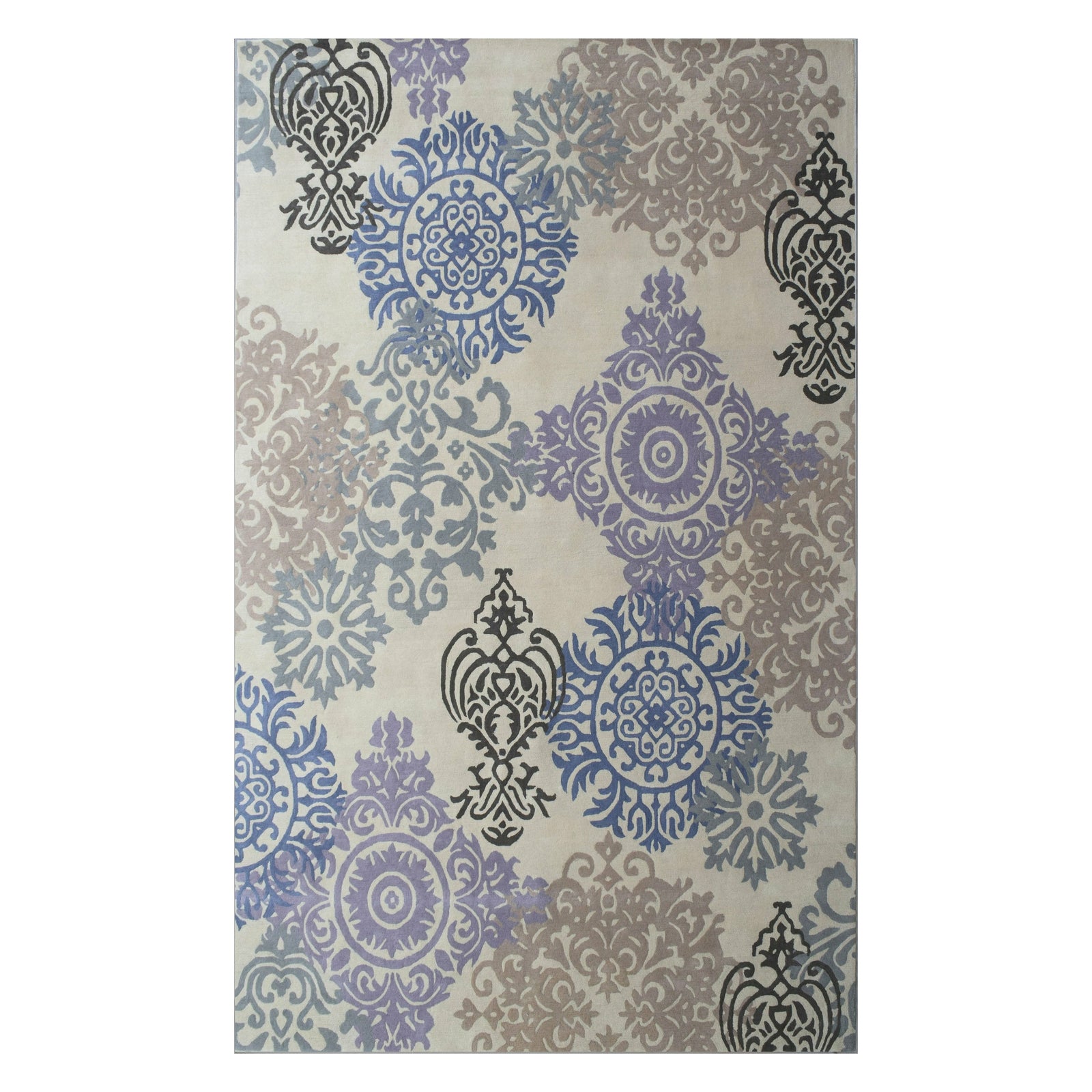 Jaipur Multi handtufted wool Organic Weave Shop 2'9'' x 10' Multi