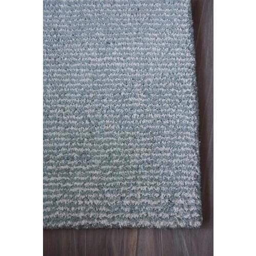 Seersucker Shag Handknotted - 12 Colors Rugs Organic Weave Shop 3' x 10' RUNNER Grey