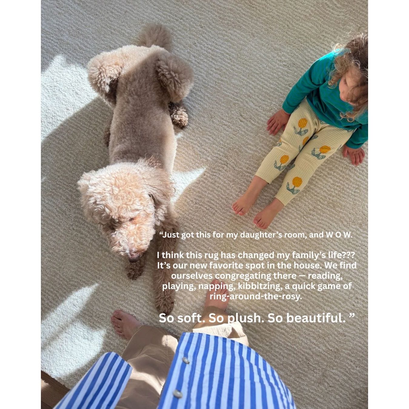 A rug for DONNI. founder, Alyssa Stein