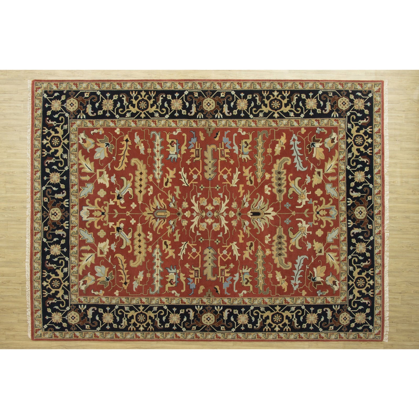 Sicily Handknotted Persian Knot handknotted tibetan 60 knot Organic Weave Shop 6x9 