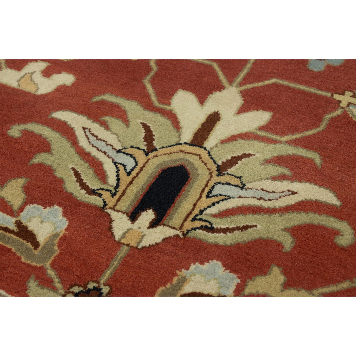 Sicily Handknotted Persian Knot handknotted tibetan 60 knot Organic Weave Shop 