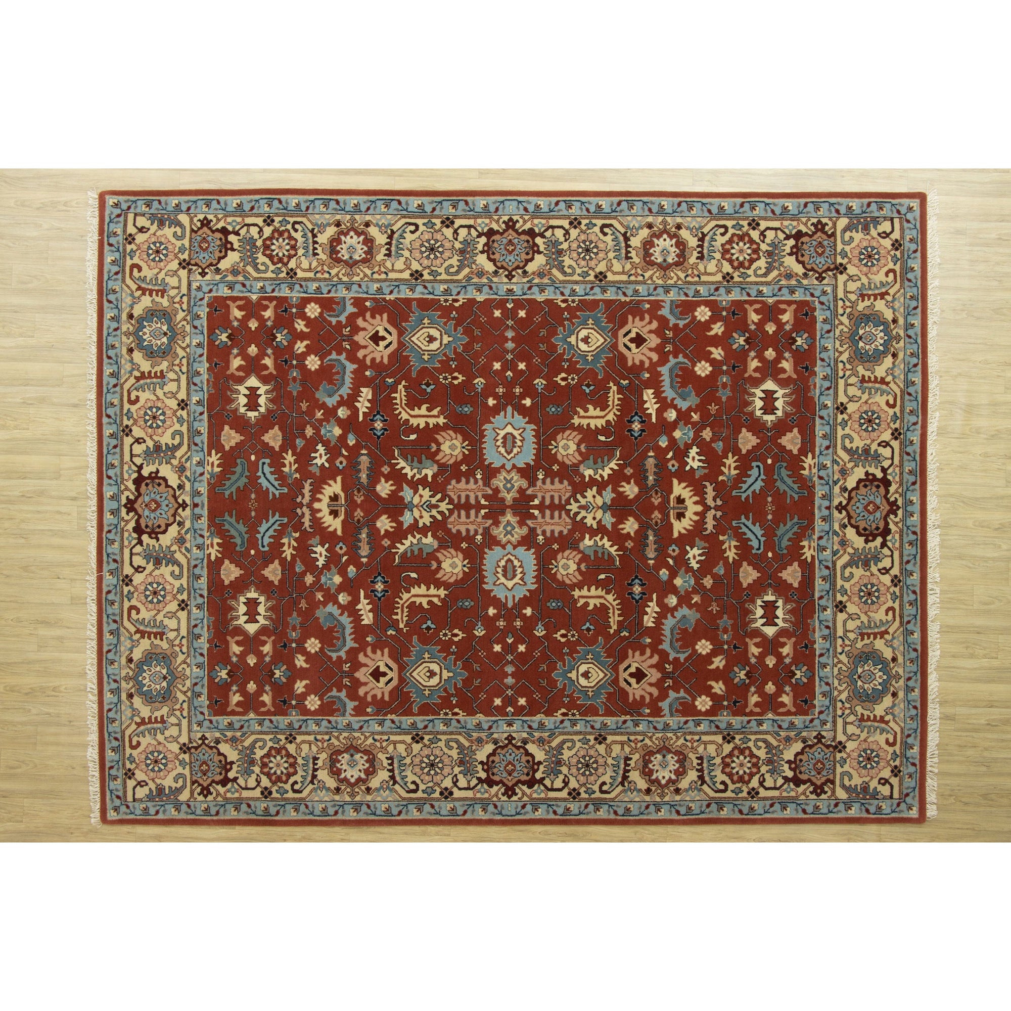 Avignon Handknotted Persian Knot handknotted tibetan 60 knot Organic Weave Shop 