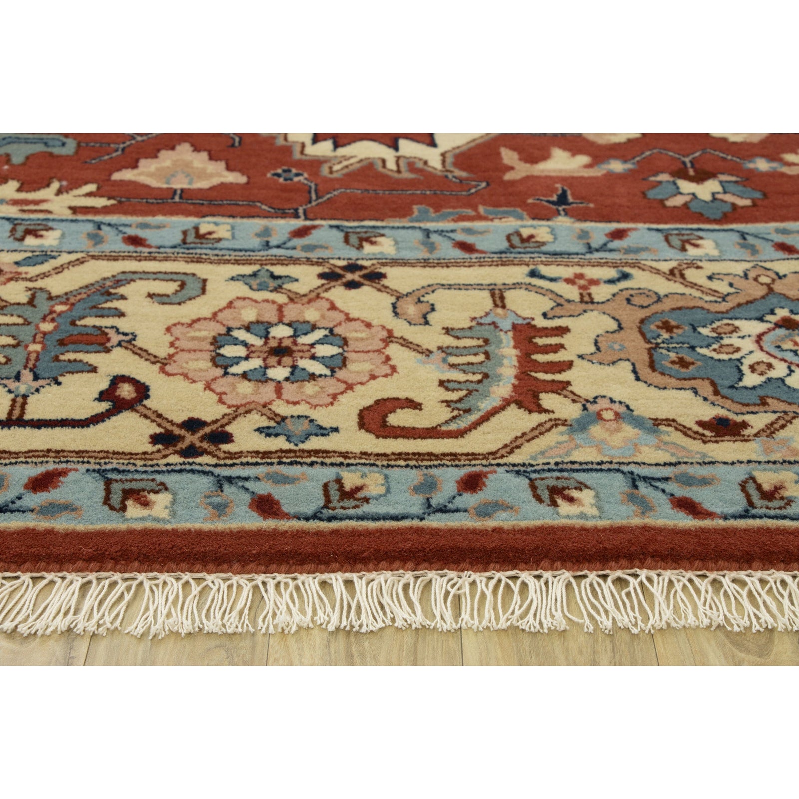 Avignon Handknotted Persian Knot handknotted tibetan 60 knot Organic Weave Shop 