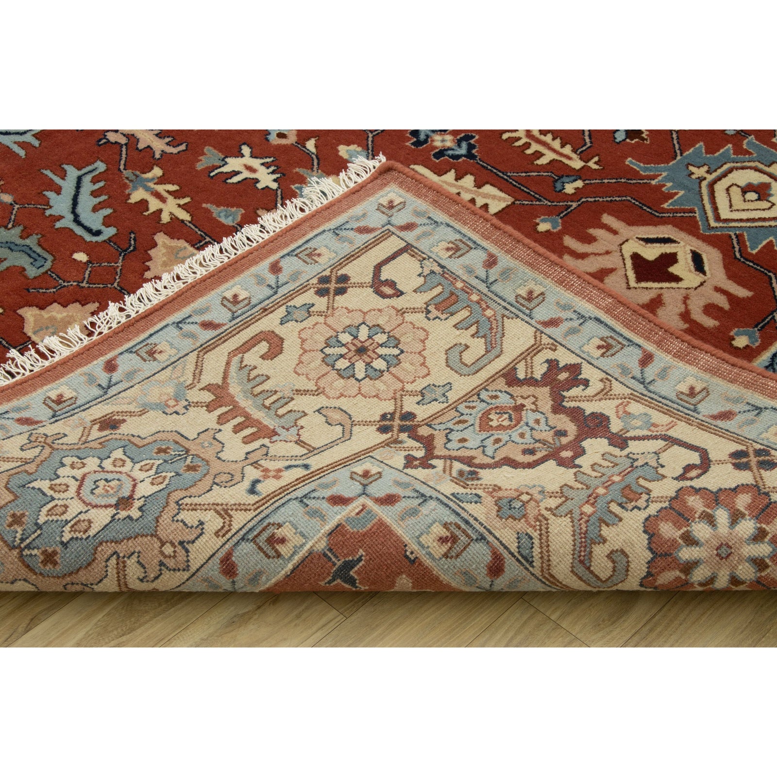 Avignon Handknotted Persian Knot handknotted tibetan 60 knot Organic Weave Shop 