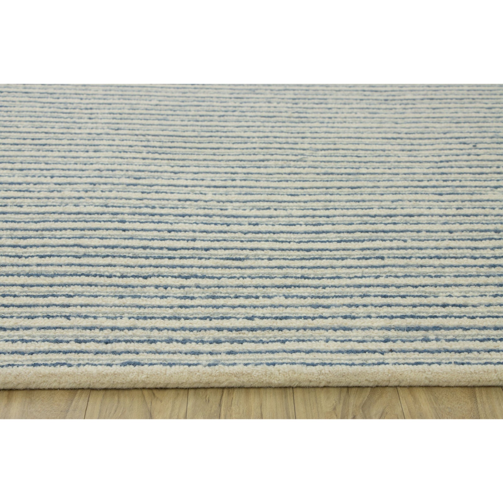 Rowan Multi Stripe Wool handtufted wool Organic Weave Shop 