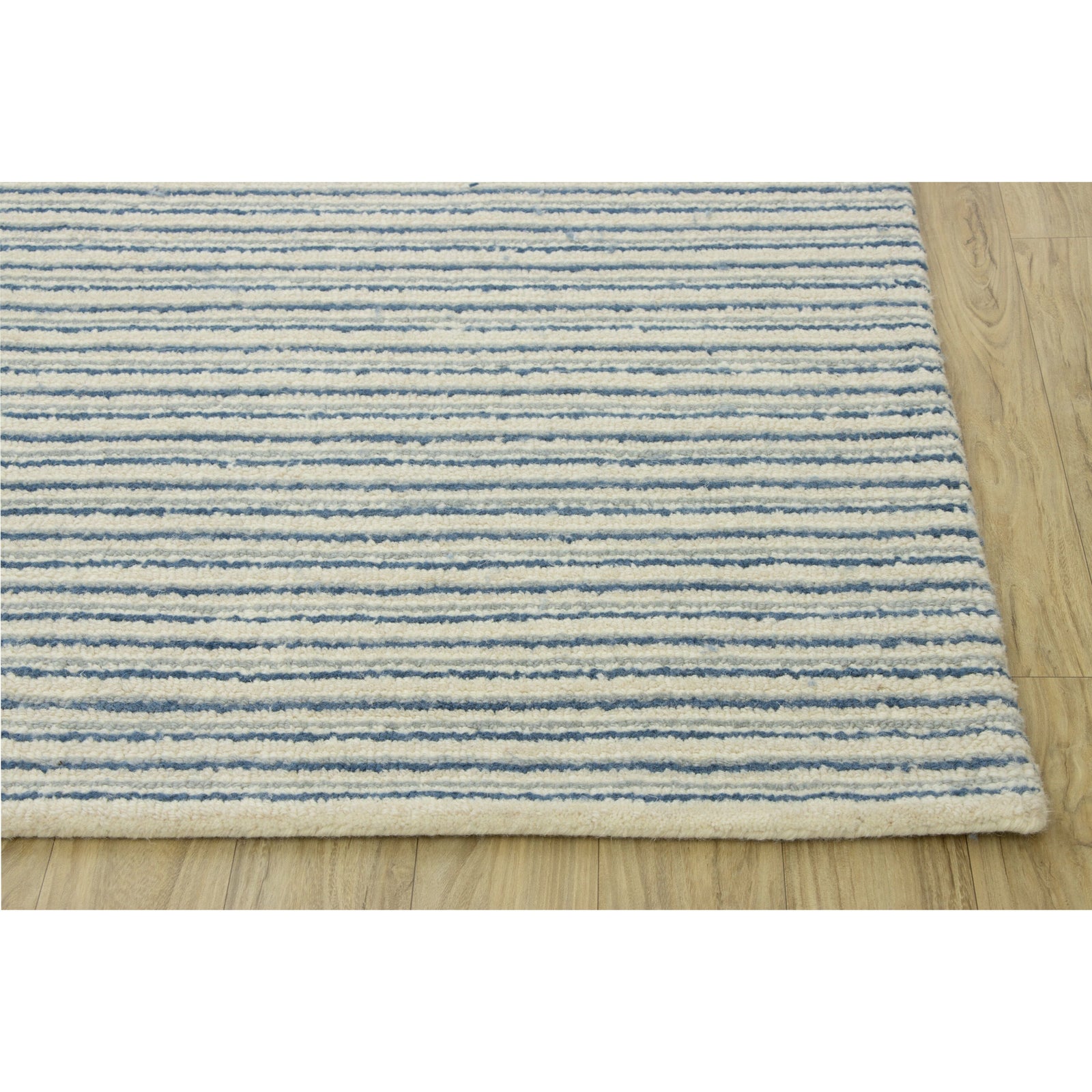 Rowan Multi Stripe Wool handtufted wool Organic Weave Shop 3'x10' Runner 