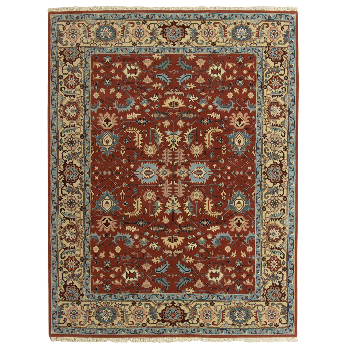 Avignon Handknotted Persian Knot handknotted tibetan 60 knot Organic Weave Shop 