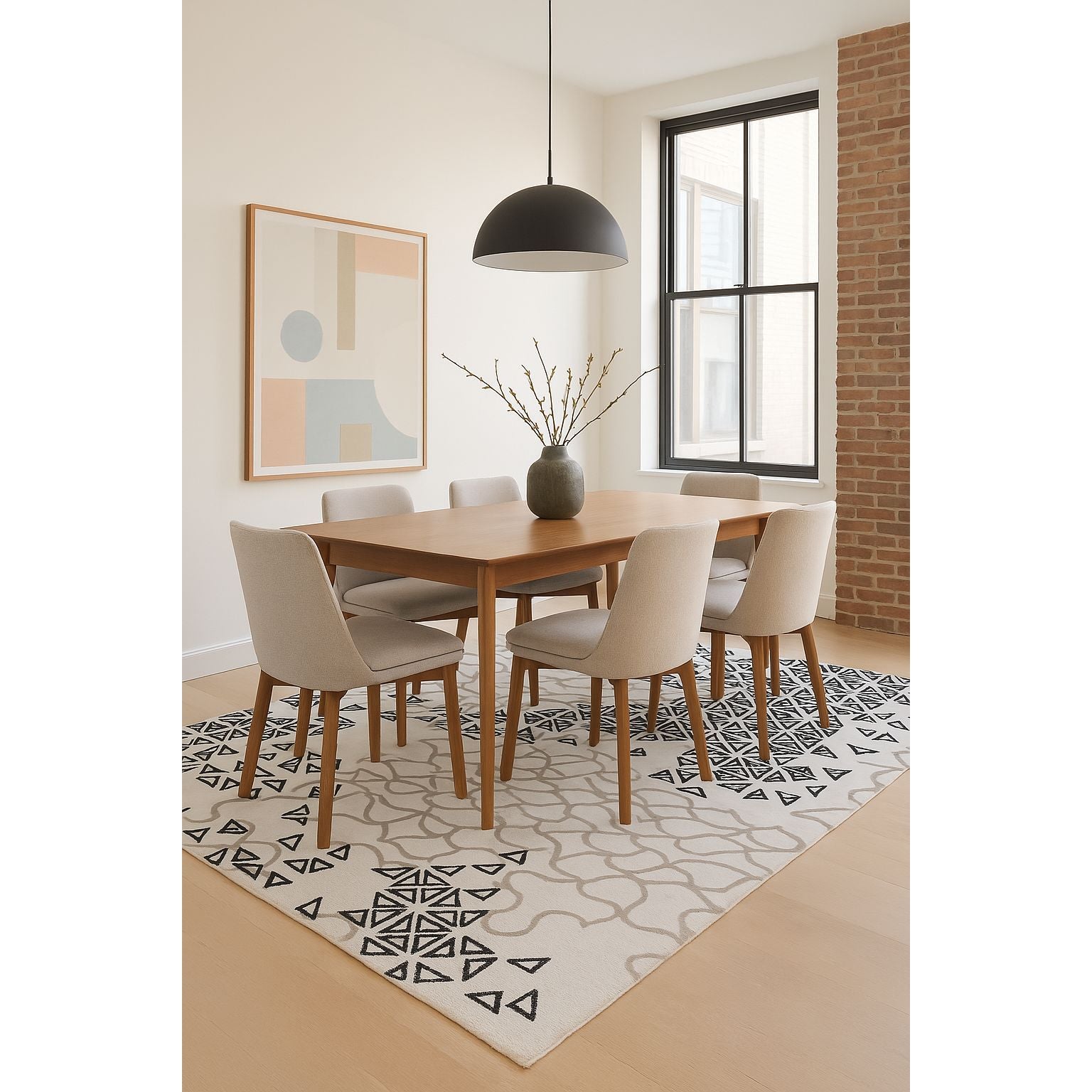 Bellini Multi Wool handtufted wool Organic Weave Shop 