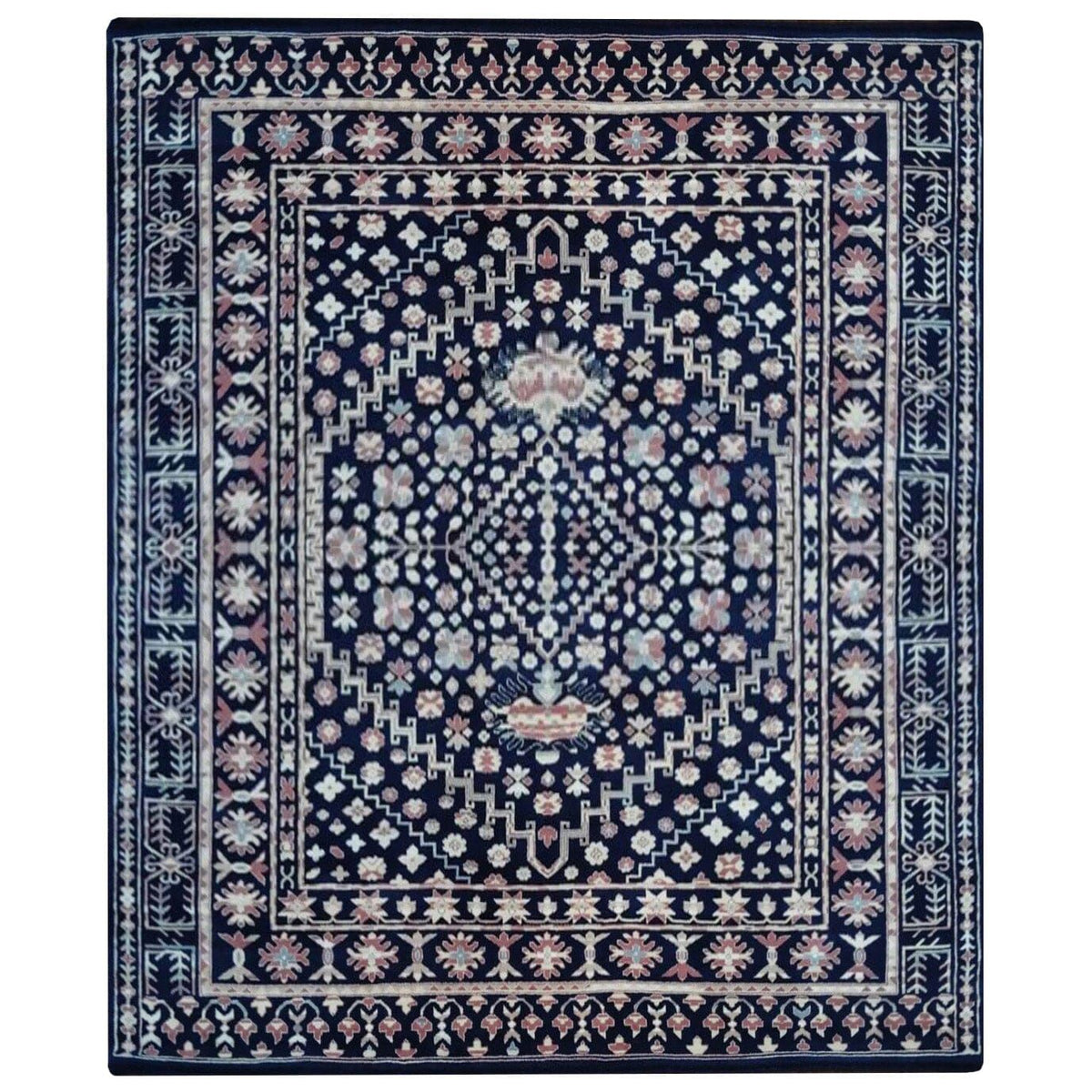 Broadway Handknotted Persian Knot handknotted tibetan 60 knot Organic Weave Shop 