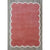Sculpted Border Cotton Handknotted - More Colors Available handknotted tibetan 60 knot Organic Weave Shop 3' x 10' RUNNER Pink/Ivory 