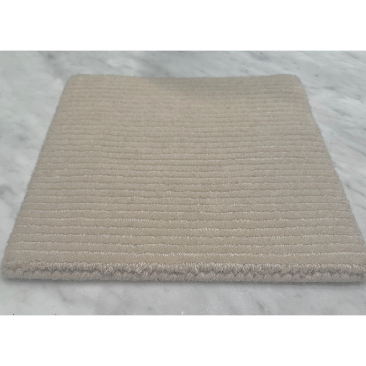 Easton Tibetan Handknotted Wool Ivory SAMPLE Organic Weave Shop 12&quot;x12&quot; 