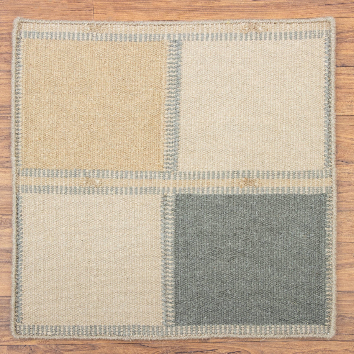 Ferriss Wool Flatweave SAMPLE wool flatweave Organic Weave Shop 