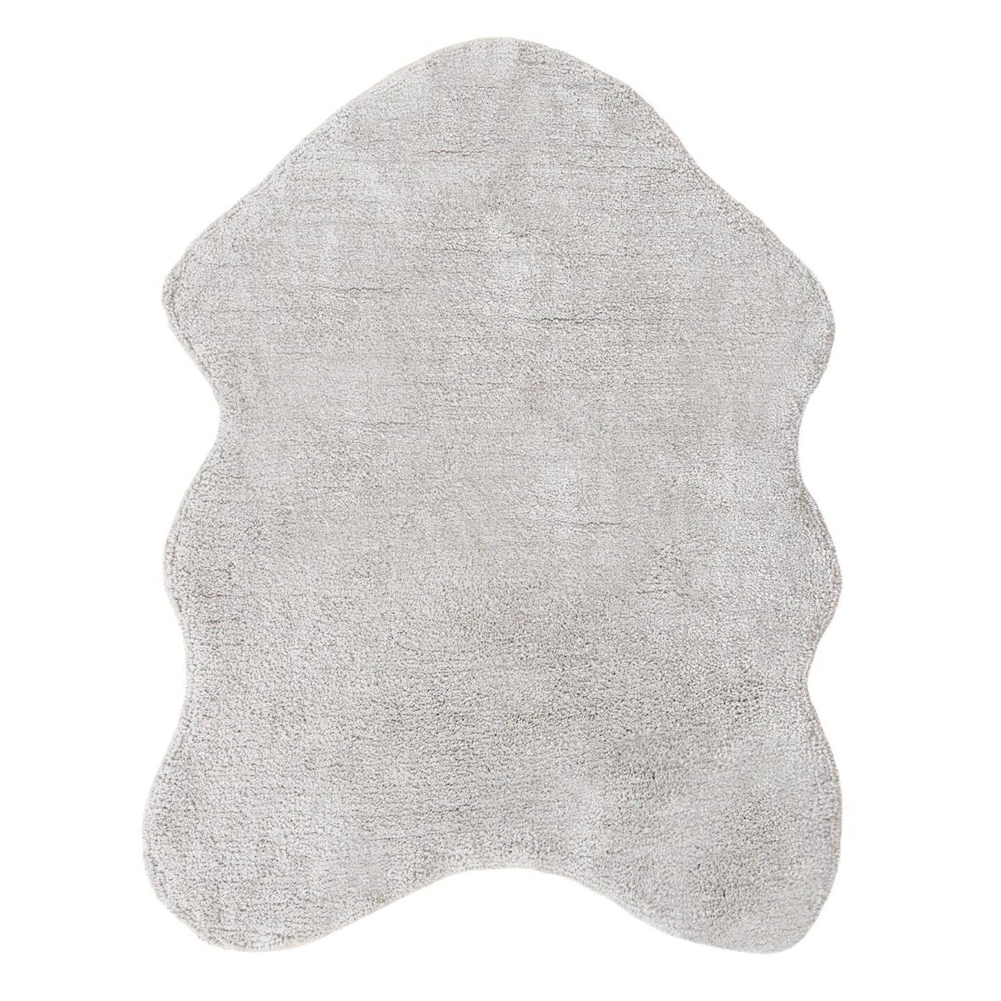 Washable Organic Cotton Play Mat - Grey handtufted cotton Organic Weave Shop 