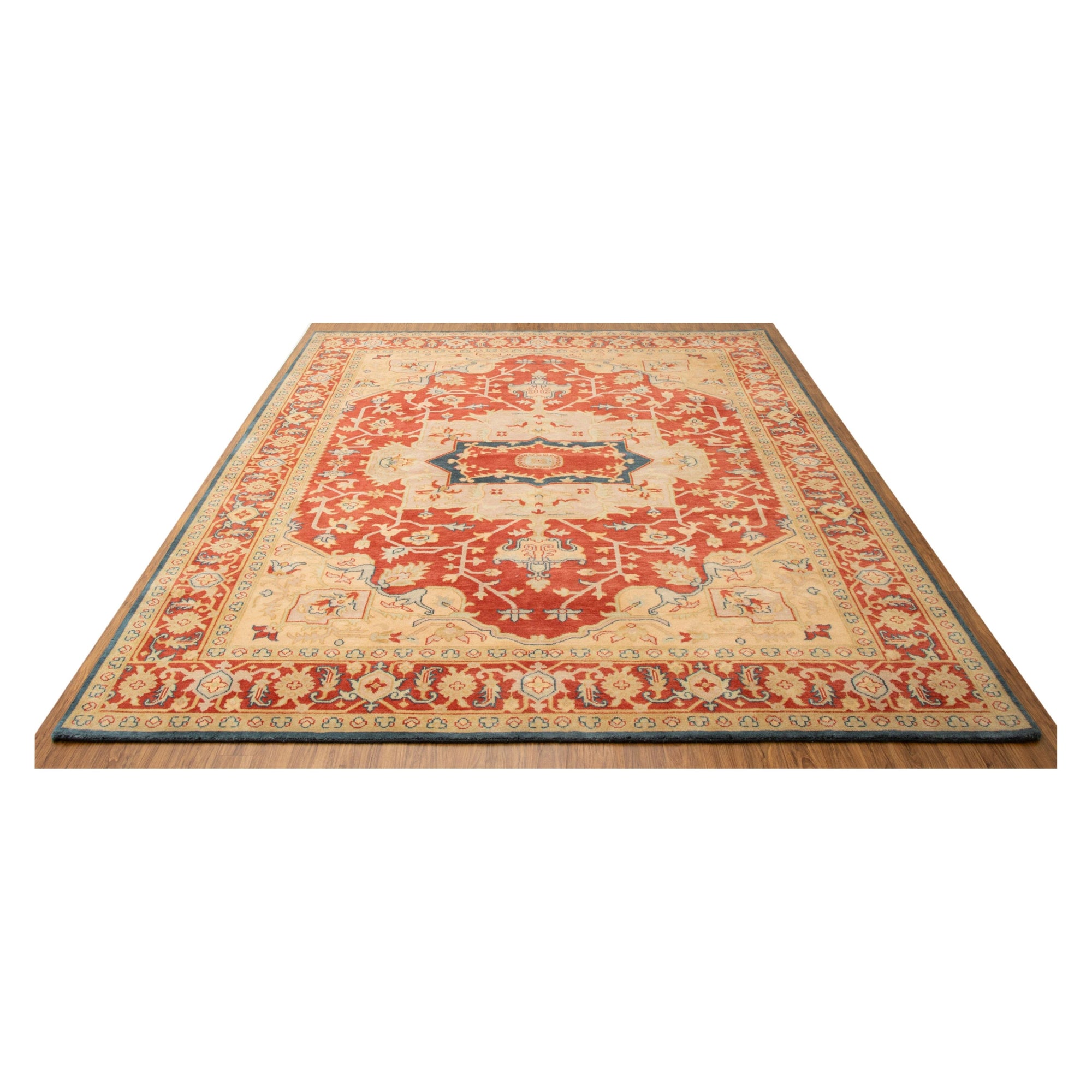 Marais Handknotted Persian Knot handknotted wool rug Organic Weave Shop 