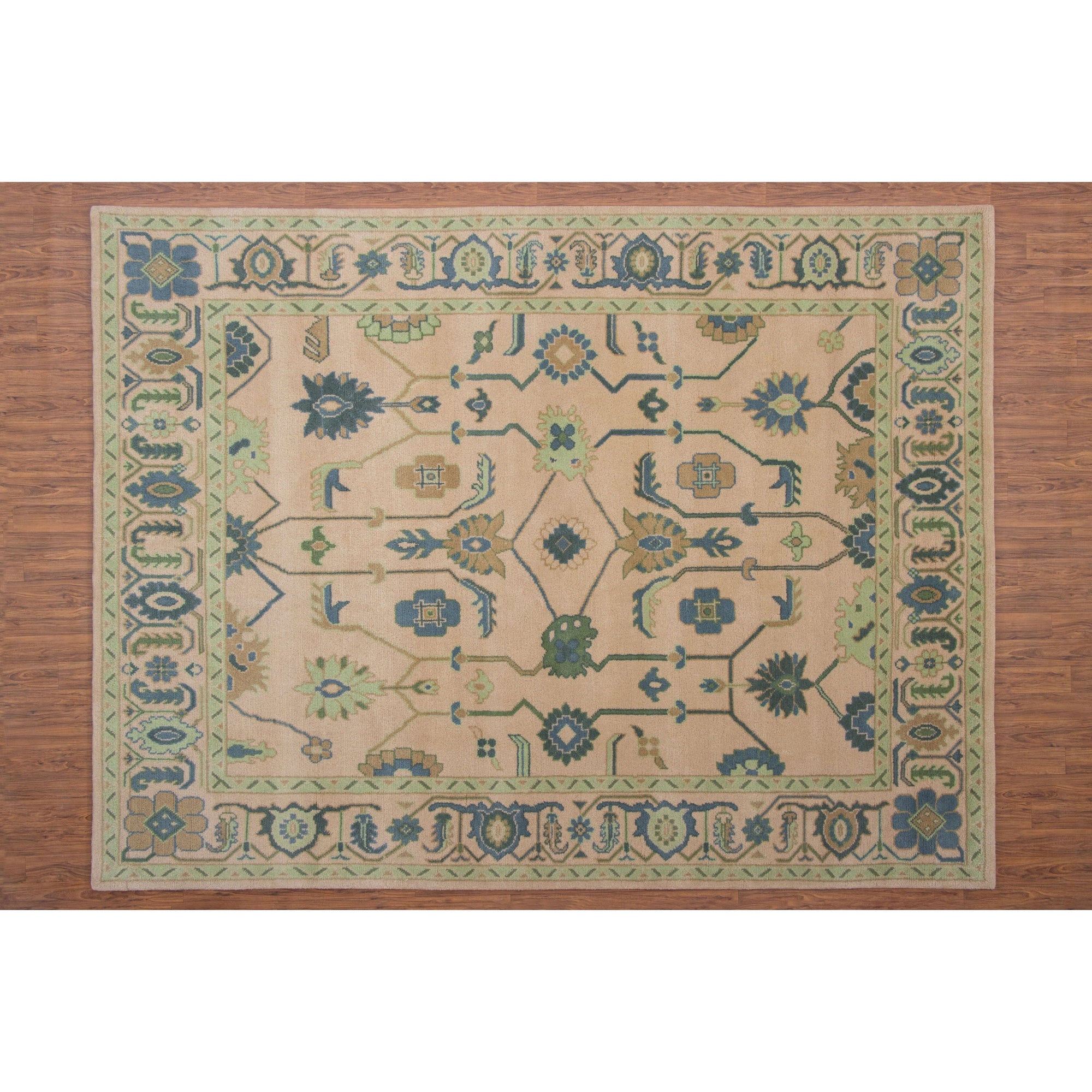 Clara Wool Handknotted 8x10 Rugs Organic Weave Shop 