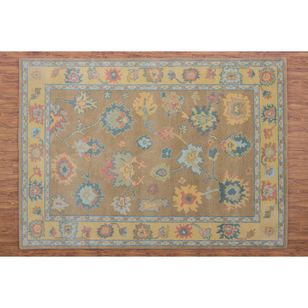 Sienna Wool Handknotted 5x7 Rugs Organic Weave Shop 