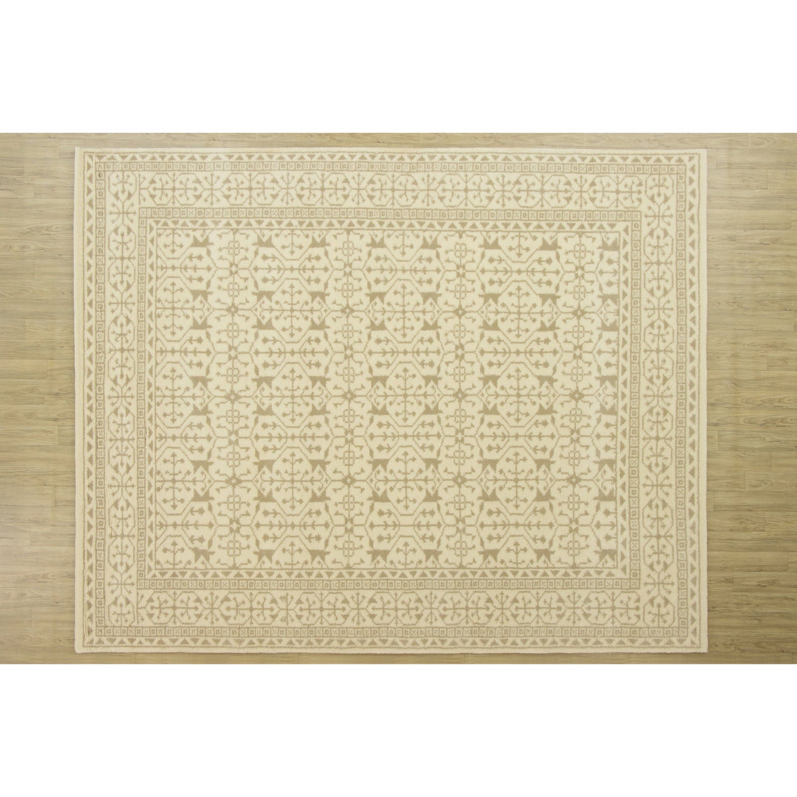 Middleton Sand Handknotted handknotted tibetan 60 knot Organic Weave Shop 