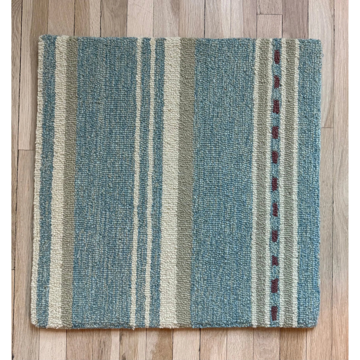 Kirsten Wool Stripe handtufted wool Organic Weave Shop 