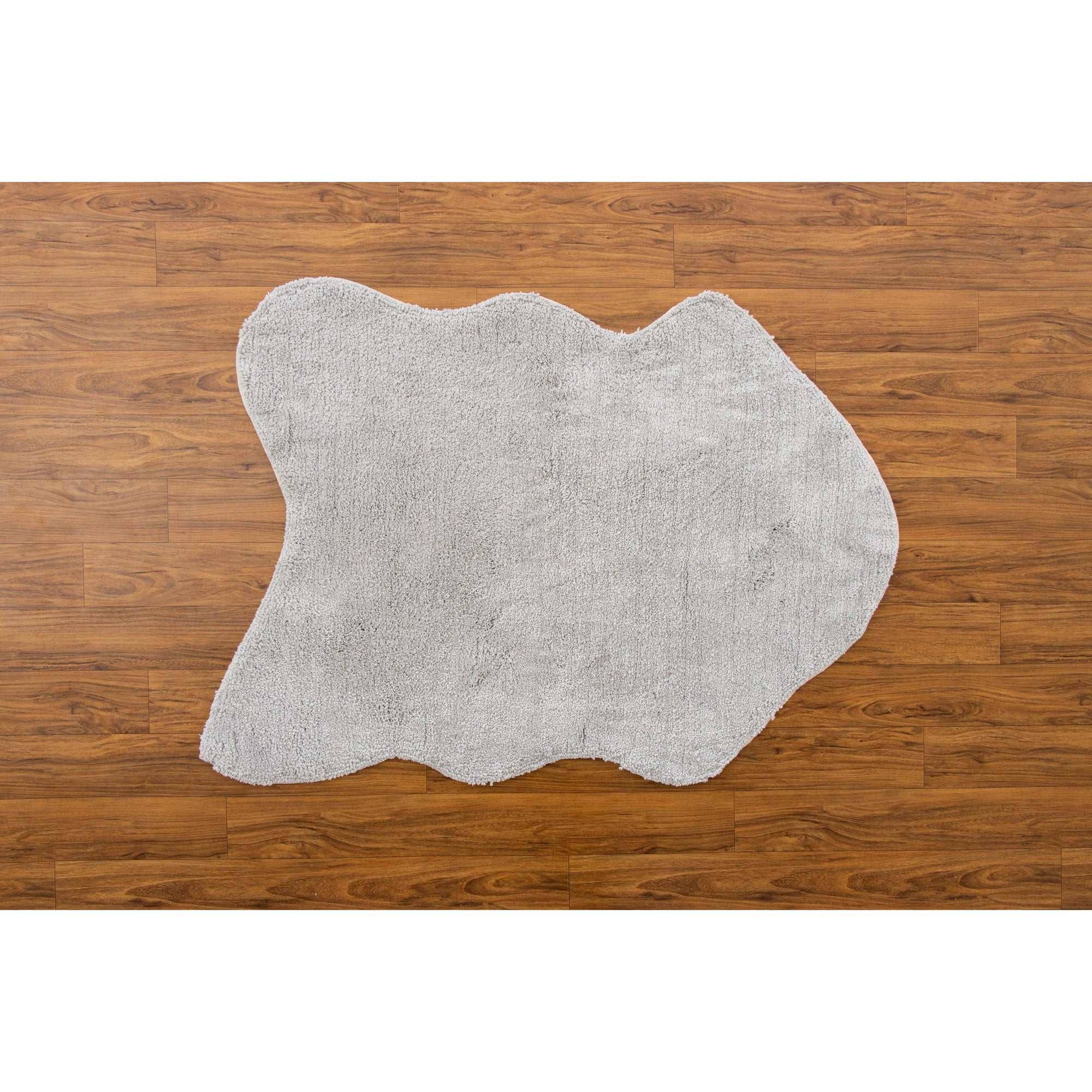 Washable Organic Cotton Play Mat - Grey handtufted cotton Organic Weave Shop 2'8"x3'7" grey 