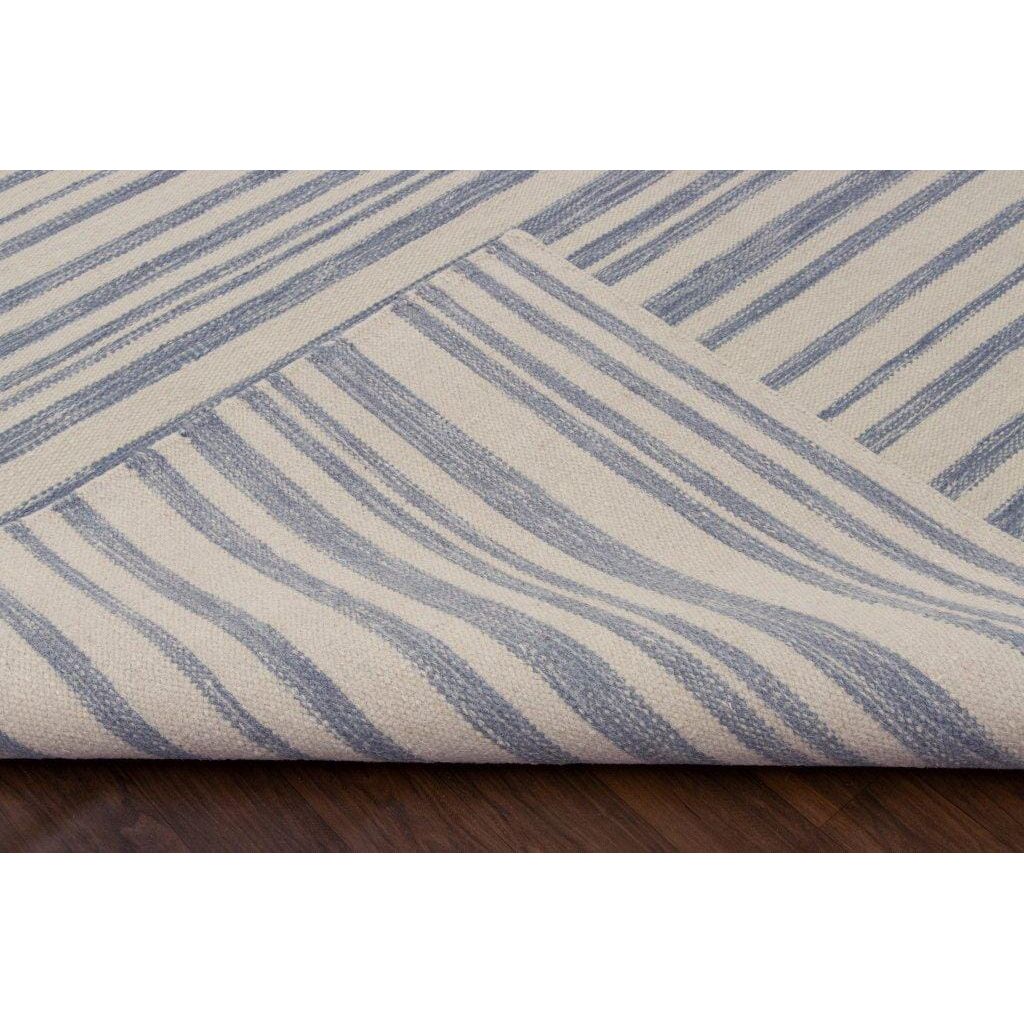 Anderson Strie Stripe Wool Flatweave wool flatweave Organic Weave Shop 
