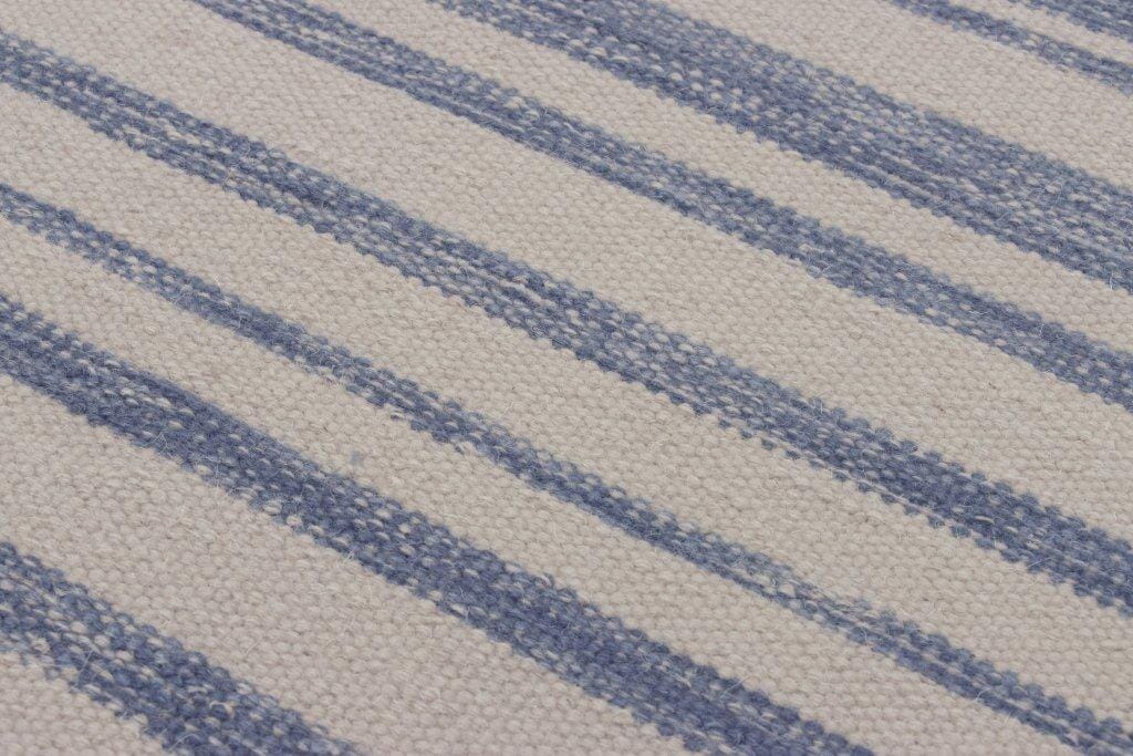 Anderson Strie Stripe Wool Flatweave wool flatweave Organic Weave Shop 