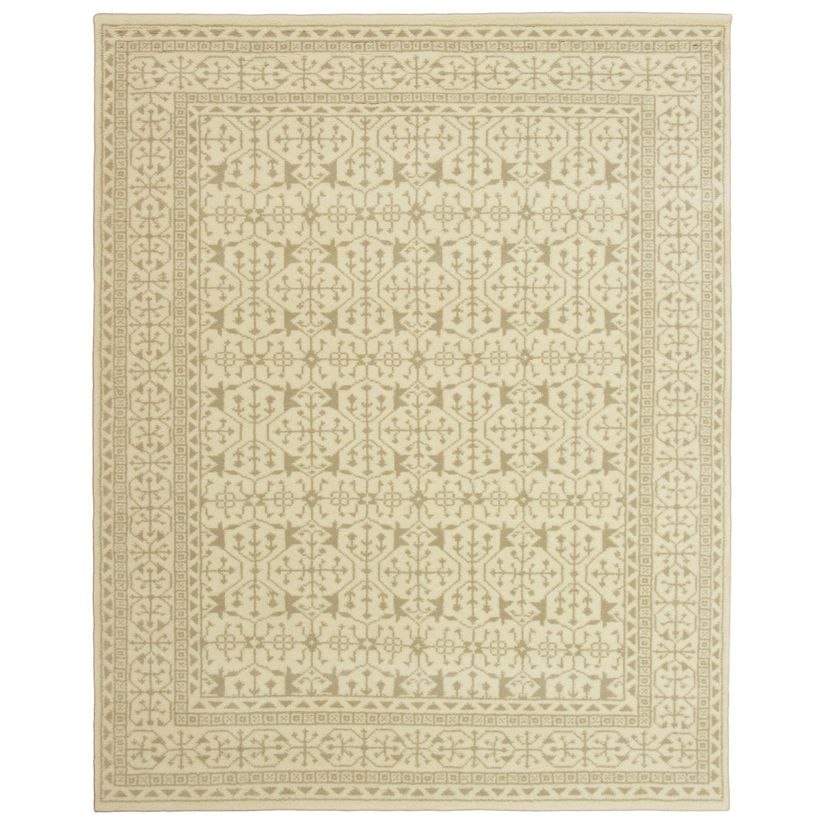 Middleton Sand Handknotted handknotted tibetan 60 knot Organic Weave Shop 