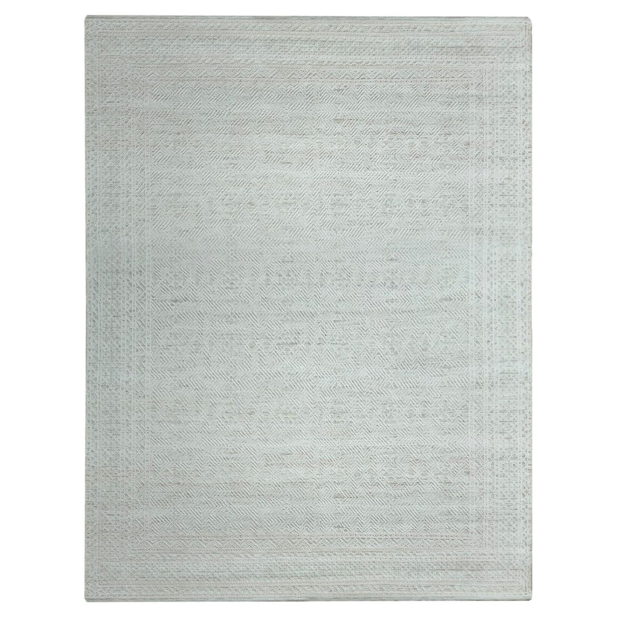 Noah Neutral Handknotted 8x10 Rugs Organic Weave Shop 