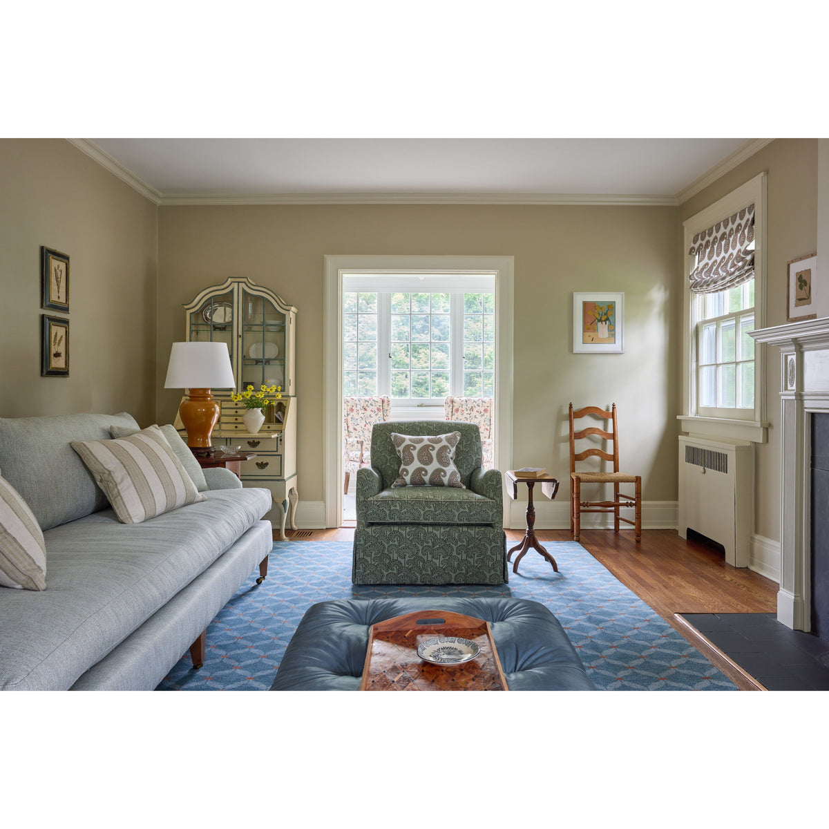 The Sherwood by Kirsten Francis - Handknotted Wool Rug handknotted tibetan 60 knot Organic Weave Shop 