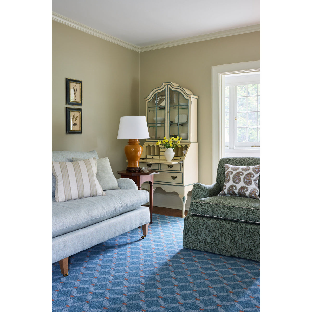 The Sherwood by Kirsten Francis - Handknotted Wool Rug handknotted tibetan 60 knot Organic Weave Shop 