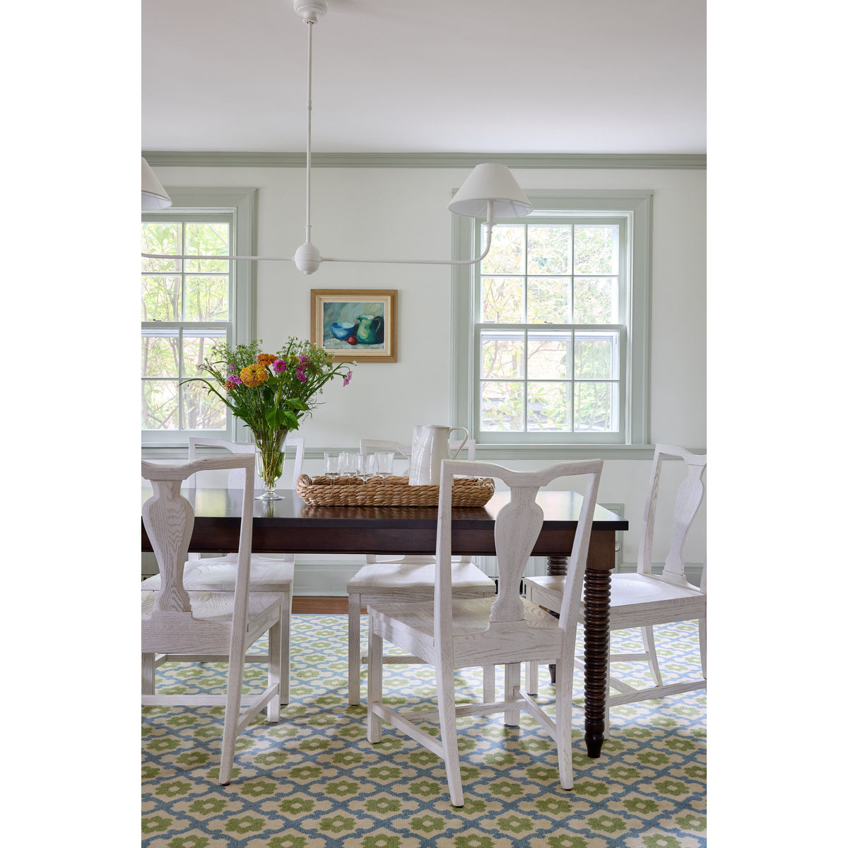 Bloom by Kirsten Francis - Handknotted Wool Rug handknotted tibetan 60 knot Organic Weave Shop 
