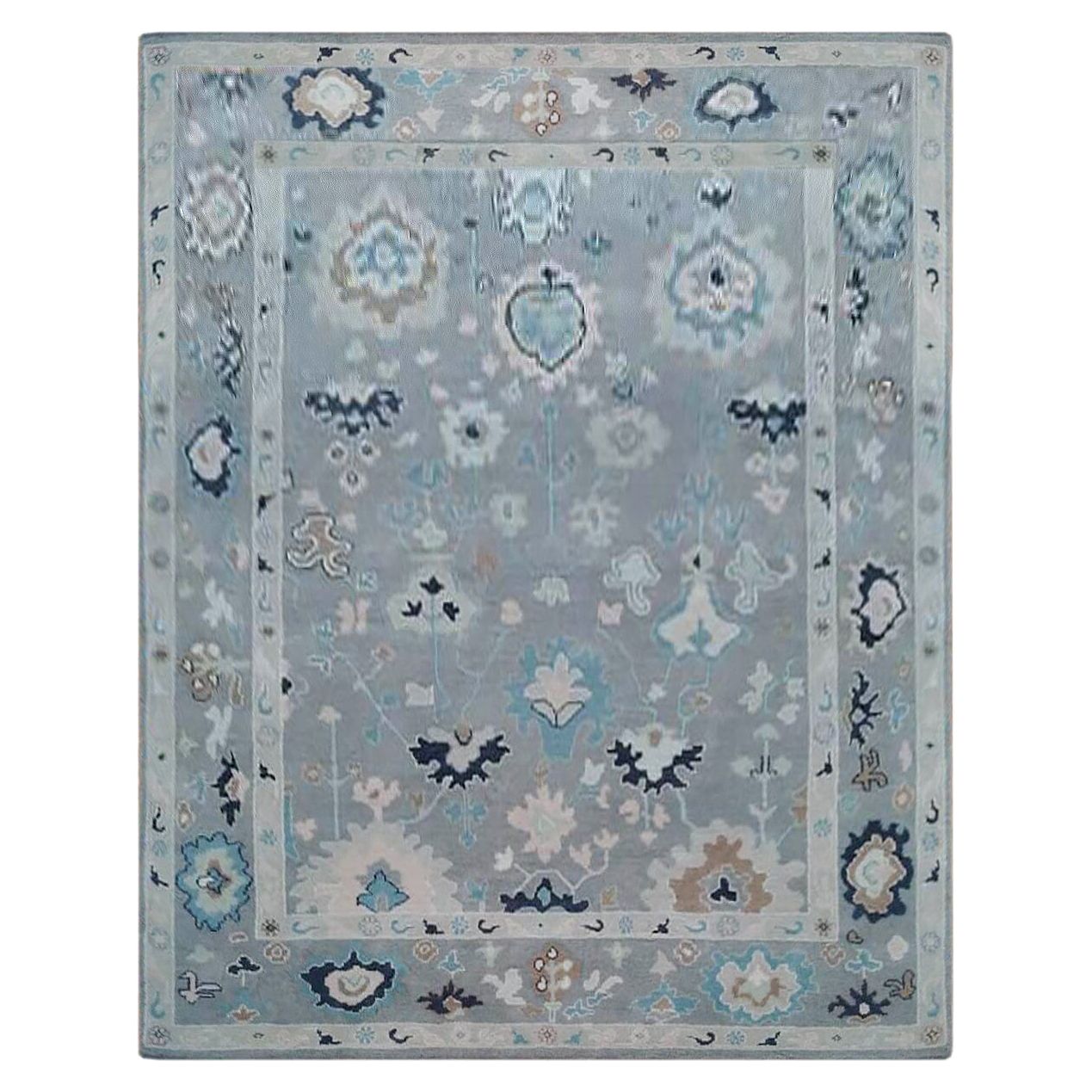 Claridge Grey Wool Handknotted Rugs Organic Weave Shop 