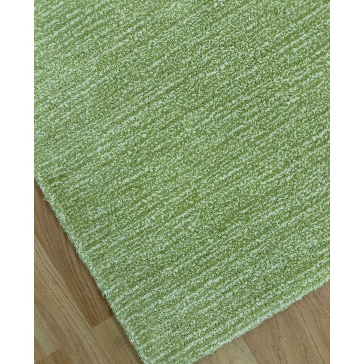 Signature Solid Strie - 9 Colors handtufted cotton Organic Weave Shop 6' Circle/Round Palm 