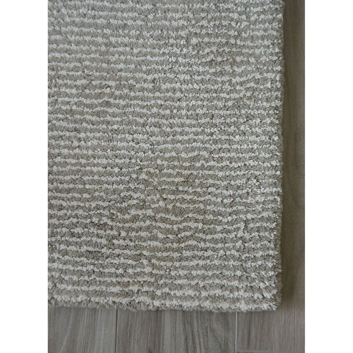 Seersucker Wool+Cotton Shag - 12 Colors handtufted wool + cotton shag Organic Weave Shop 6&#39; Circle/Round Taupe 