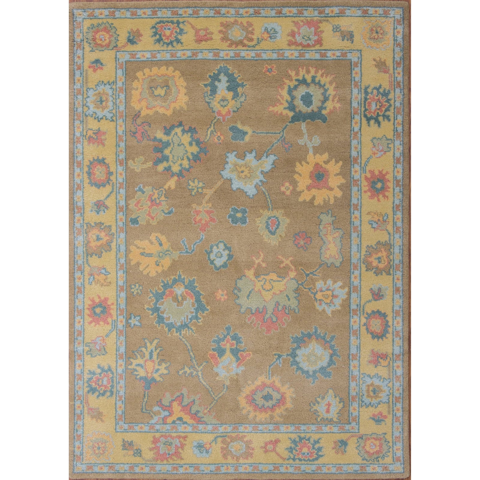 Sienna Wool Handknotted 5x7 Rugs Organic Weave Shop 5x7 