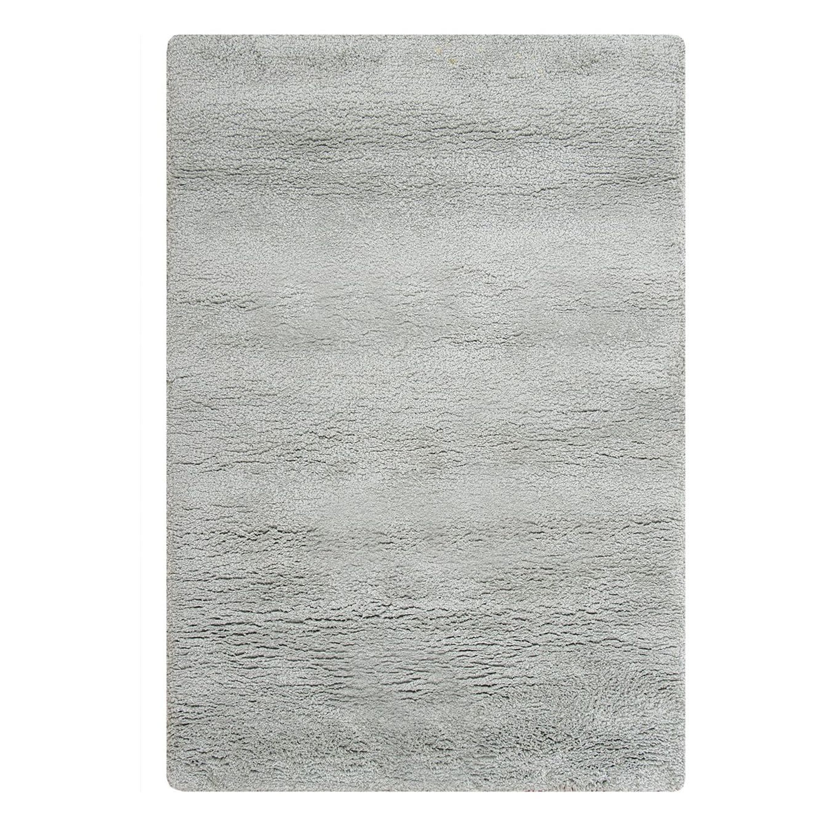 Signature Cotton Shag Light Grey SAMPLE samples Organic Weave Shop 