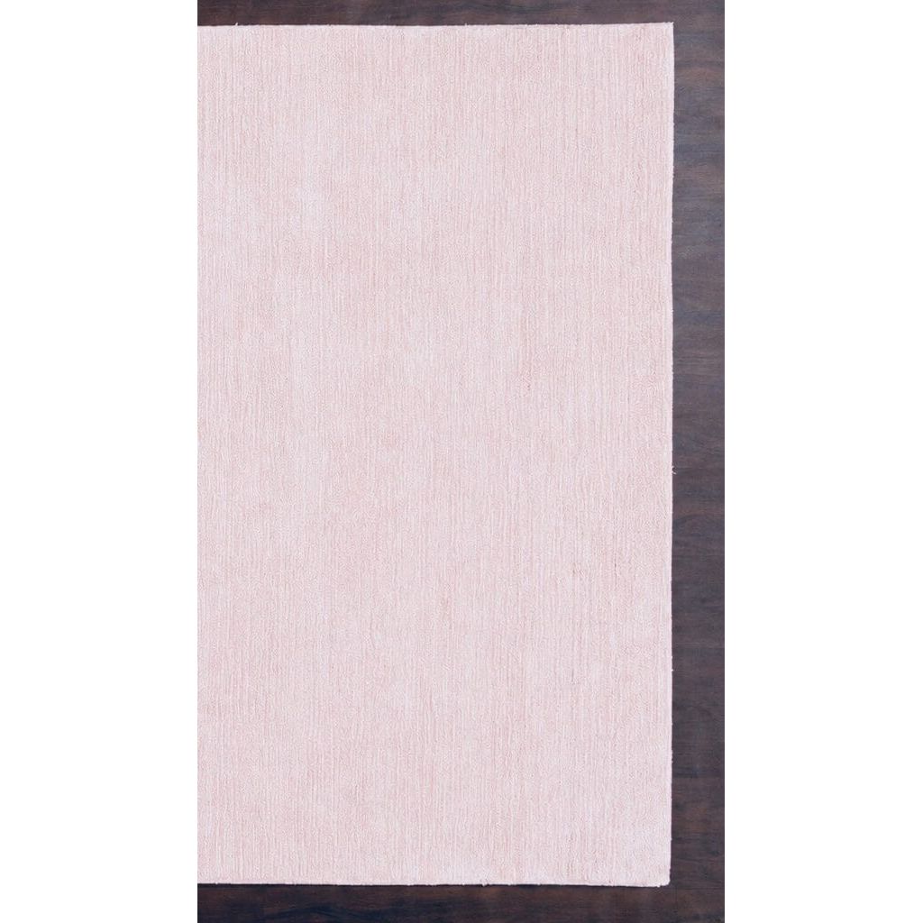 Signature Solid Strie - 9 Colors handtufted cotton Organic Weave Shop 6' Circle/Round Strawberry 