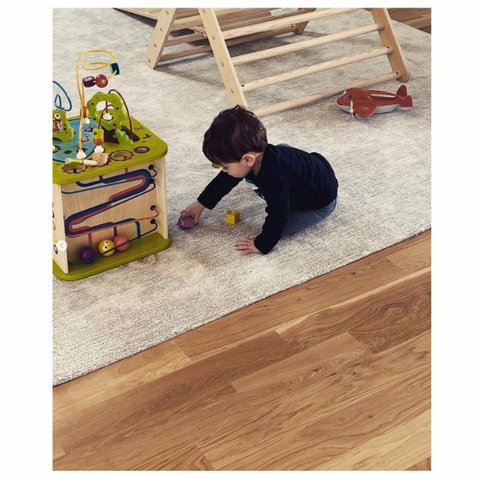 Signature Solid Strie - 9 Colors handtufted cotton Organic Weave Shop 