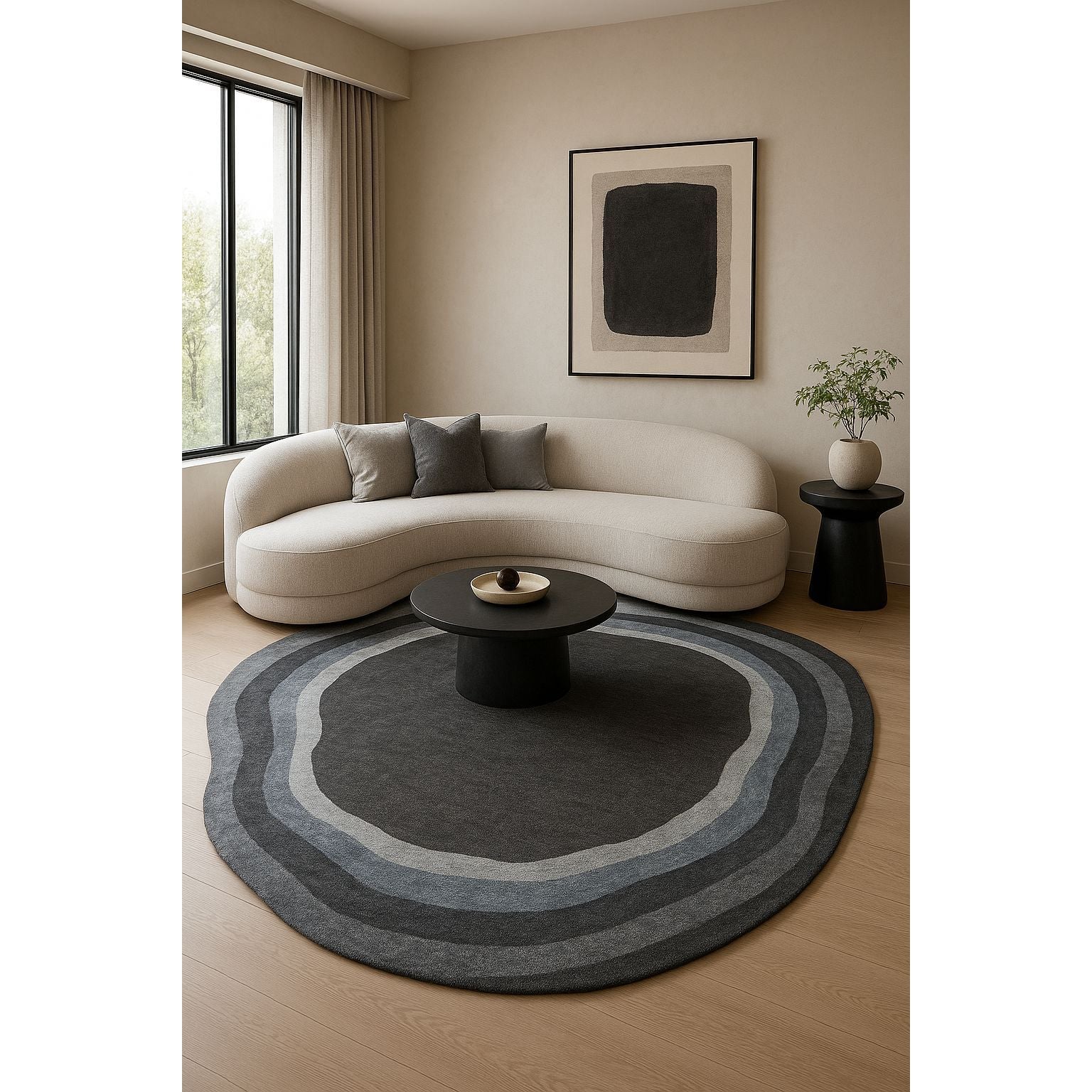 Waterloo Solid Handknotted Wool Rugs Organic Weave Shop 
