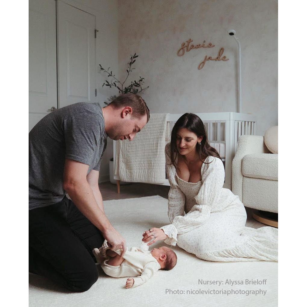 Seersucker Wool+Cotton Shag - 12 Colors handtufted wool + cotton shag Organic Weave Shop 