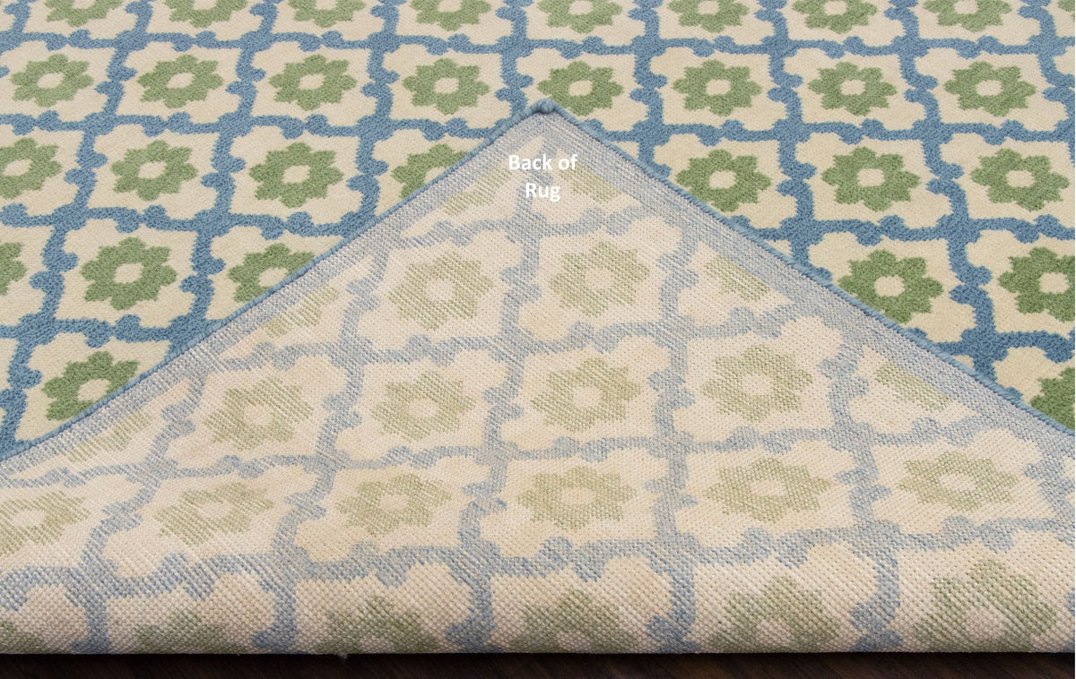 Bloom by Kirsten Francis - Handknotted Wool Rug handknotted tibetan 60 knot Organic Weave Shop 