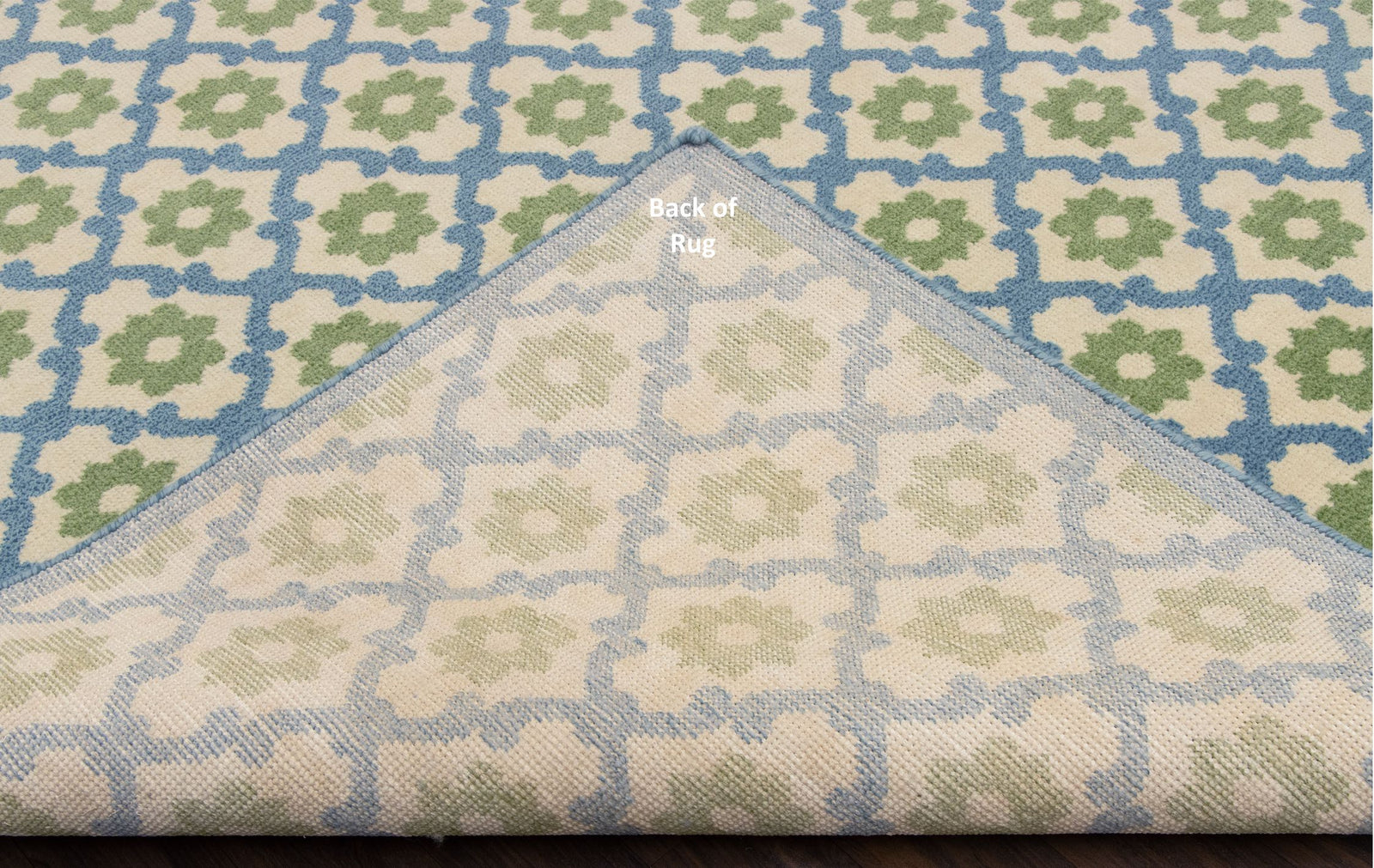 Bloom by Kirsten Francis - Handknotted Wool Rug handknotted tibetan 60 knot Organic Weave Shop 