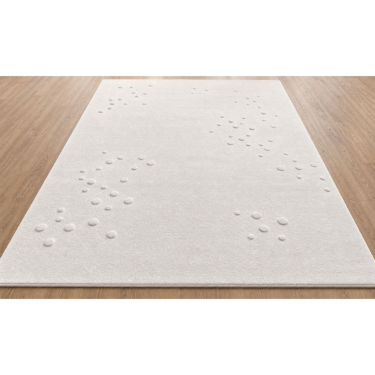 Dots Tibetan Handknotted Wool - 3 Colors Available handknotted tibetan 60 knot Organic Weave Shop 