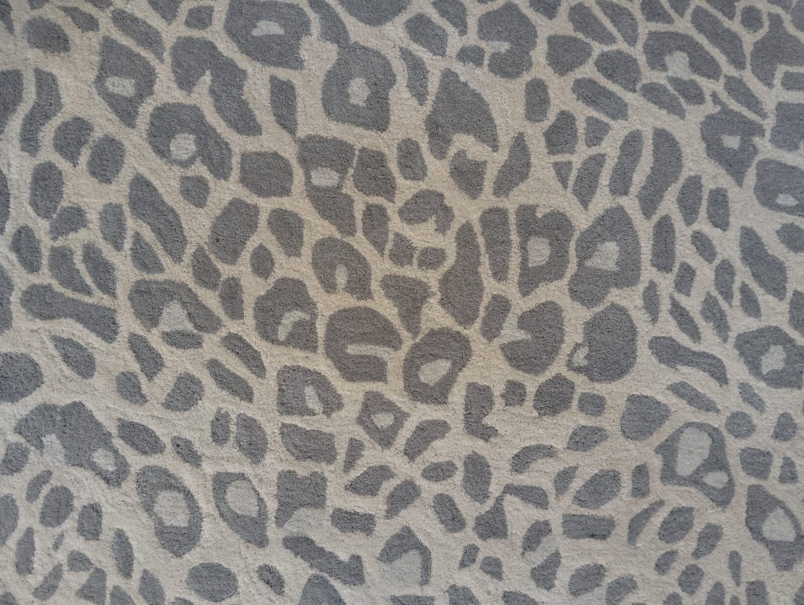 Wild One Grey Wool handtufted wool Organic Weave Shop 