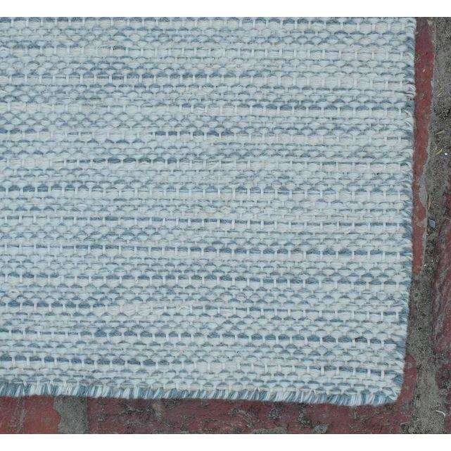 Anderson Wool Flatweave SAMPLE samples Organic Weave Shop 12" x 12" SAMPLE blue 