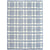 Aspen Plaid Wool Rug Blue handtufted wool Organic Weave Shop 2'9'' x 10' Blue 