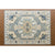 Ballard Blue Handknotted handknotted tibetan 60 knot Organic Weave Shop 6x9 